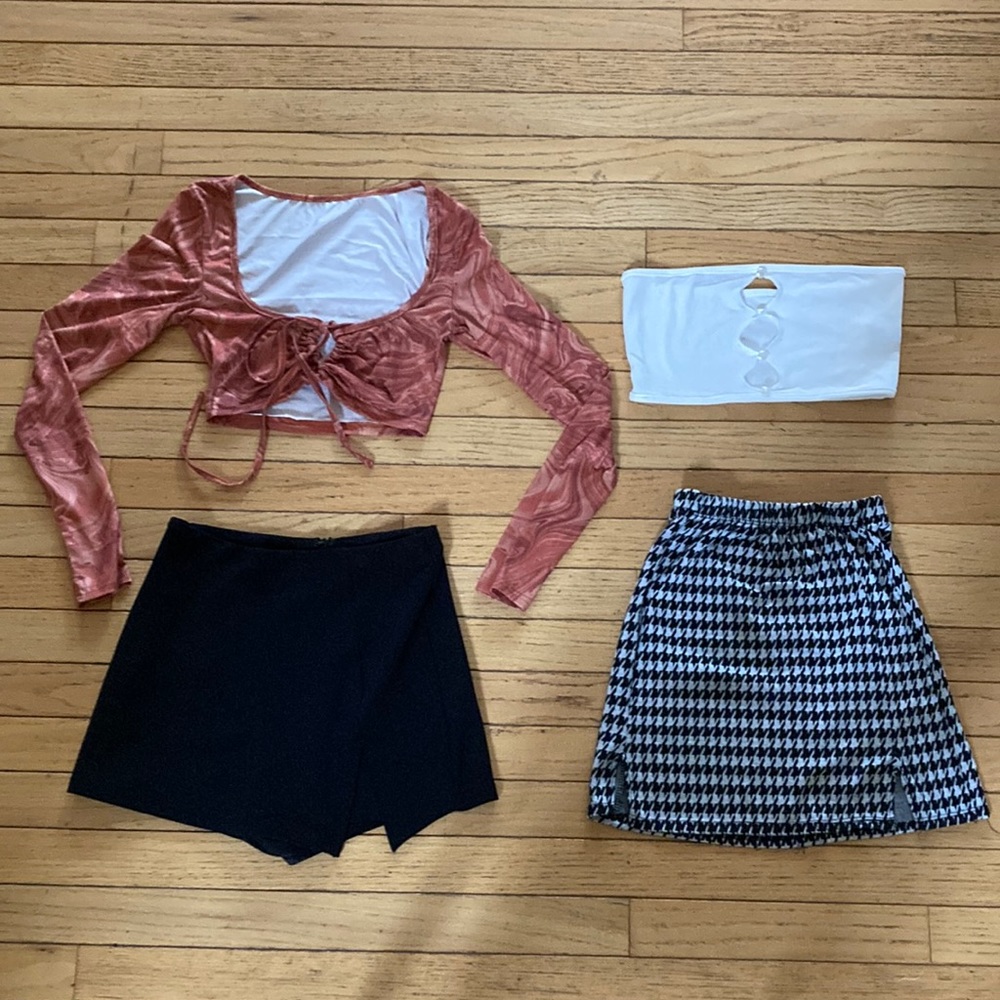 $5 Tiny Tops & Mini Skirt / Skort